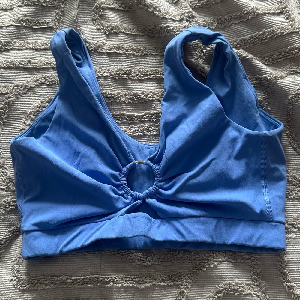 Gymshark Blue Tank Top x Whitney Simmons